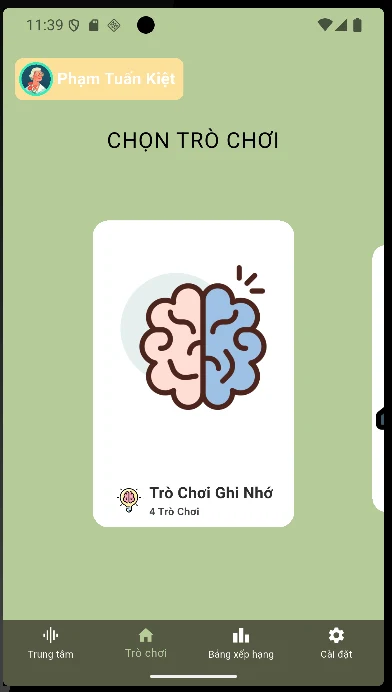BrainTrain screenshot